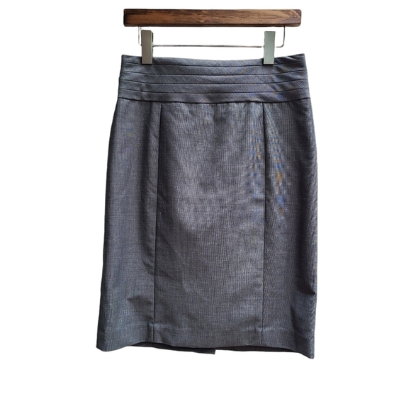 H&M Charcoal Pencil Skirt, Size Medium - Picture 1 of 10